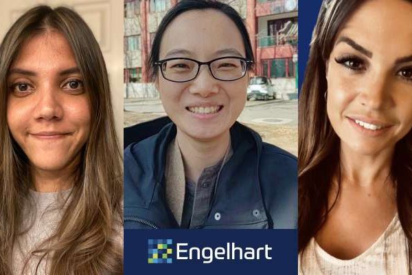 An image of all three women featured in the article.